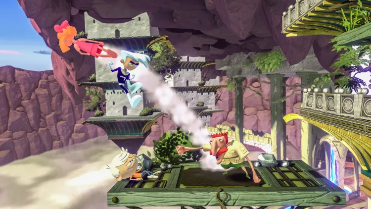 Скриншот Nickelodeon All-Star Brawl — 1