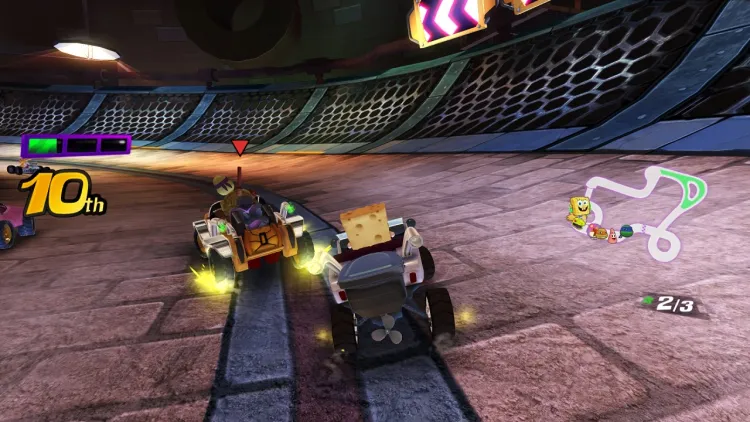 Скриншот Nickelodeon Kart Racers (Nintendo Switch - Цифровая версия) (EU) — 2