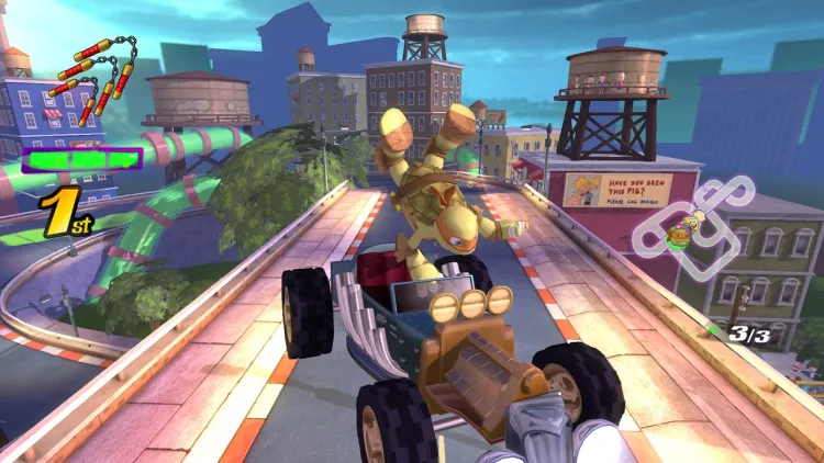 Скриншот Nickelodeon Kart Racers (Nintendo Switch - Цифровая версия) (EU) — 4