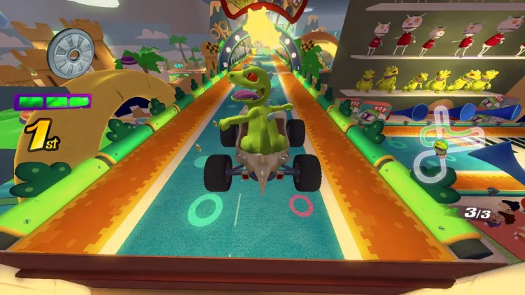 Скриншот Nickelodeon Kart Racers (Nintendo Switch - Цифровая версия) (EU) — 5