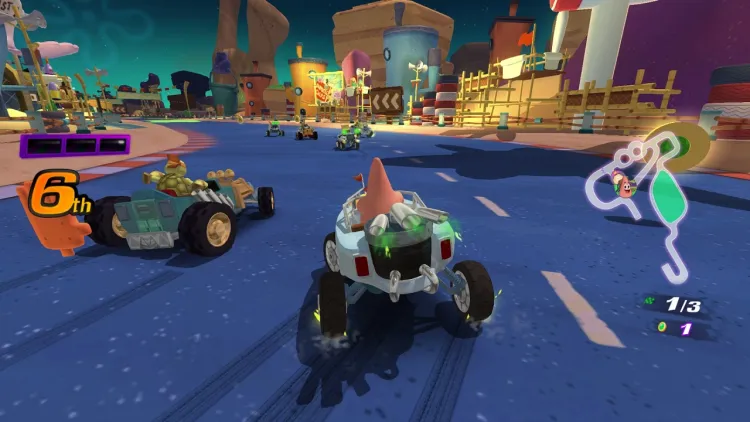 Скриншот Nickelodeon Kart Racers (Nintendo Switch - Цифровая версия) (EU) — 6