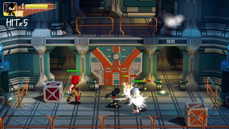 Скриншот Ninja Kidz: Time Masters — 5