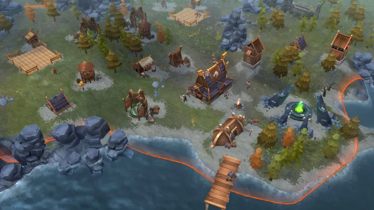 Скриншот Northgard - Nidhogg, Clan of the Dragon — 4