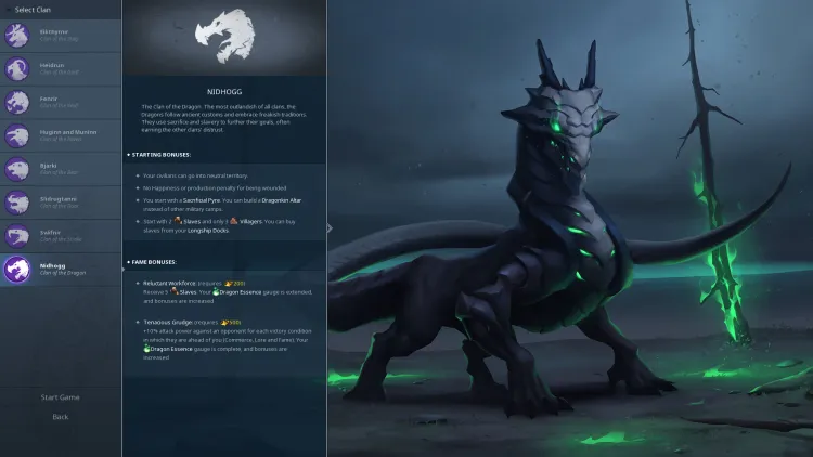 Скриншот Northgard - Nidhogg, Clan of the Dragon — 6