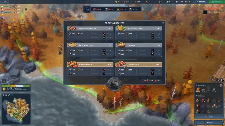 Скриншот Northgard - Ratatoskr, Clan of the Squirrel DLC — 7