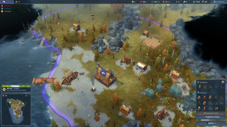 Скриншот Northgard - Sváfnir, Clan of the Snake DLC — 3