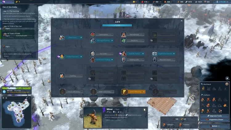Скриншот Northgard - Sváfnir, Clan of the Snake DLC — 4