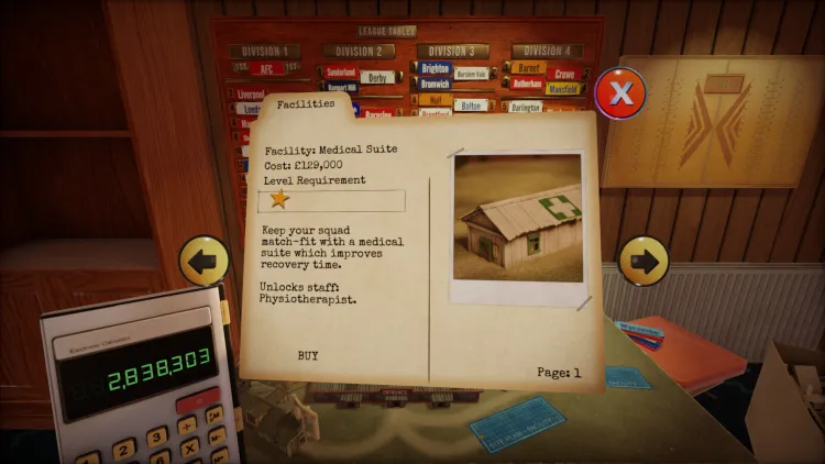 Скриншот NUTMEG! A Nostalgic Deckbuilding Football Manager — 1
