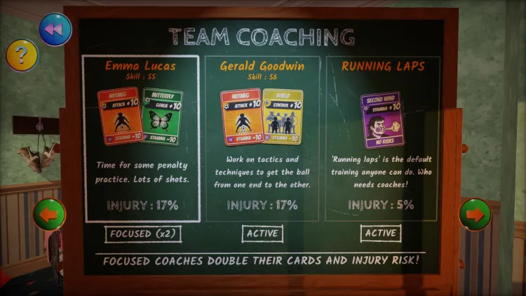 Скриншот NUTMEG! A Nostalgic Deckbuilding Football Manager — 2