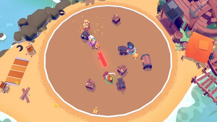 Скриншот Oddballers (Nintendo Switch - Цифровая версия) (EU) — 1