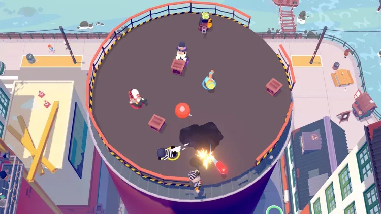 Скриншот Oddballers (Nintendo Switch - Цифровая версия) (EU) — 5