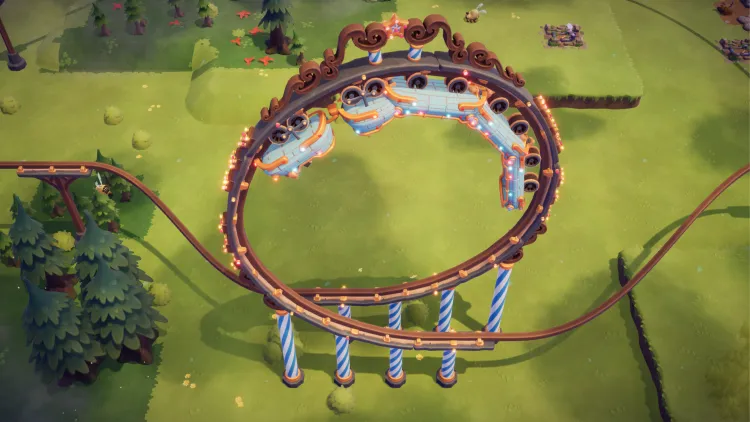 Скриншот Oddsparks: An Automation Adventure - Coaster Rush DLC — 4