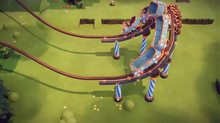 Скриншот Oddsparks: An Automation Adventure - Coaster Rush DLC — 6
