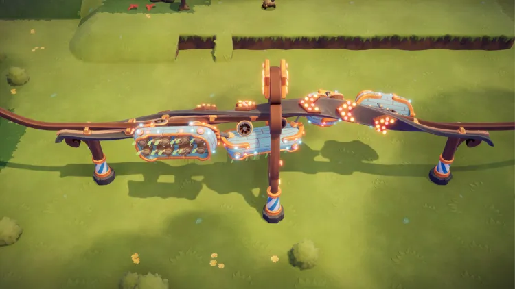 Скриншот Oddsparks: An Automation Adventure - Coaster Rush DLC — 7