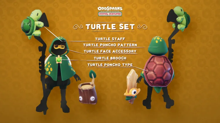 Скриншот Oddsparks: An Automation Adventure - Tailor's Animal Costumes Pack DLC — 5