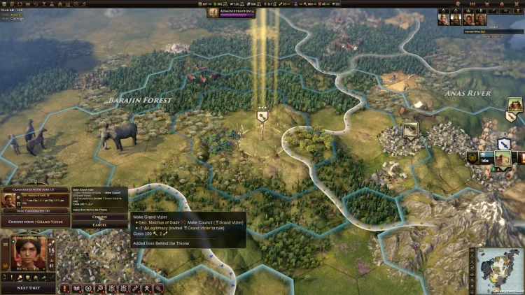 Скриншот Old World - Behind the Throne DLC — 5