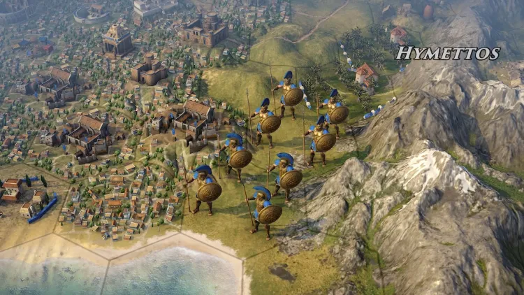 Скриншот Old World - Heroes of the Aegean DLC — 2