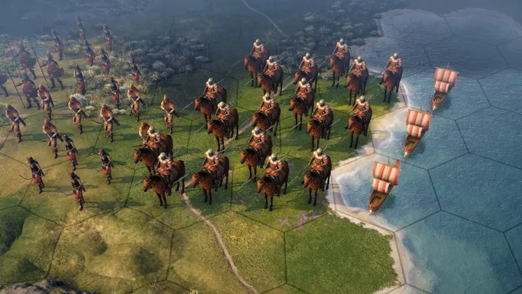 Скриншот Old World - Heroes of the Aegean DLC — 5