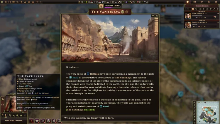Скриншот Old World - Wonders and Dynasties DLC — 5