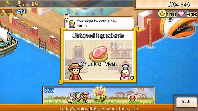 Скриншот One Piece: Grand Gourmet — 3