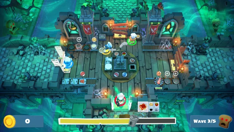 Скриншот Overcooked! 2 - Night of the Hangry Horde DLC — 1