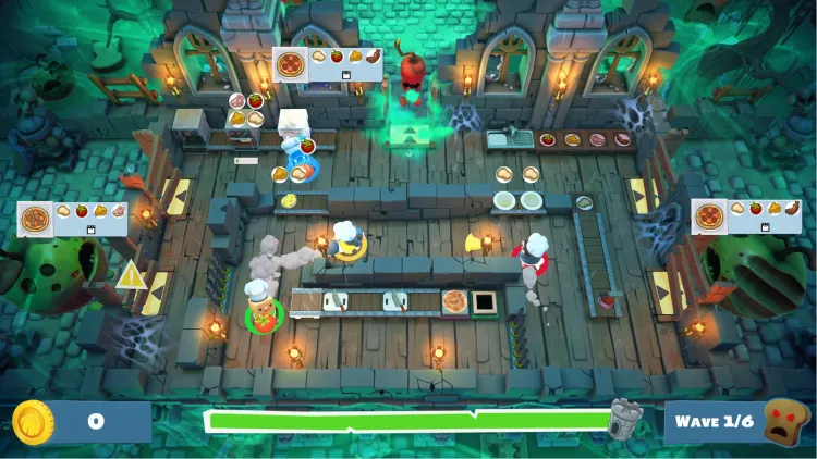 Скриншот Overcooked! 2 - Night of the Hangry Horde DLC — 3
