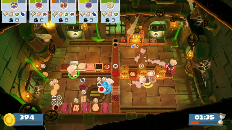 Скриншот Overcooked! 2 - Night of the Hangry Horde DLC — 4