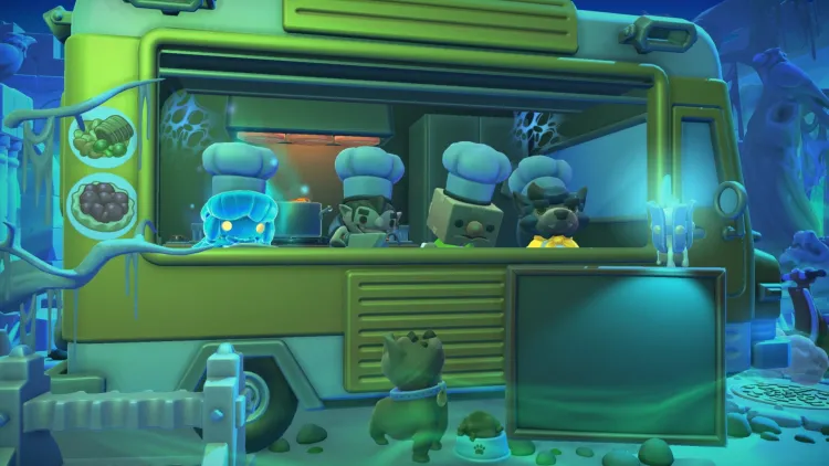 Скриншот Overcooked! 2 - Night of the Hangry Horde DLC — 6