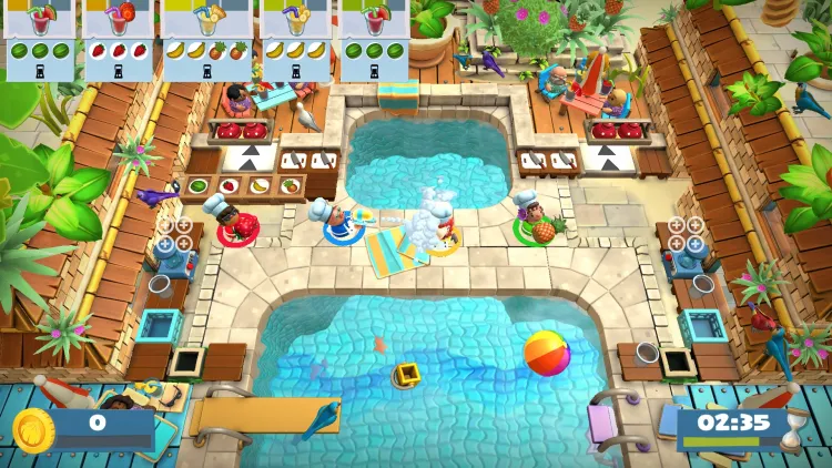 Скриншот Overcooked! 2 - Surf 'n' Turf DLC — 8