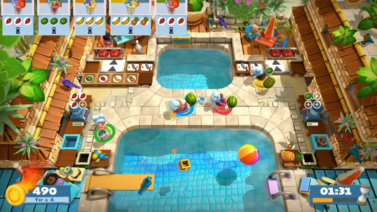 Скриншот Overcooked! 2 - Surf 'n' Turf DLC — 9