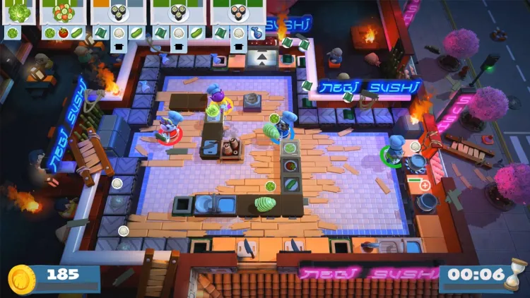 Скриншот Overcooked! 2 - Too Many Cooks DLC — 1