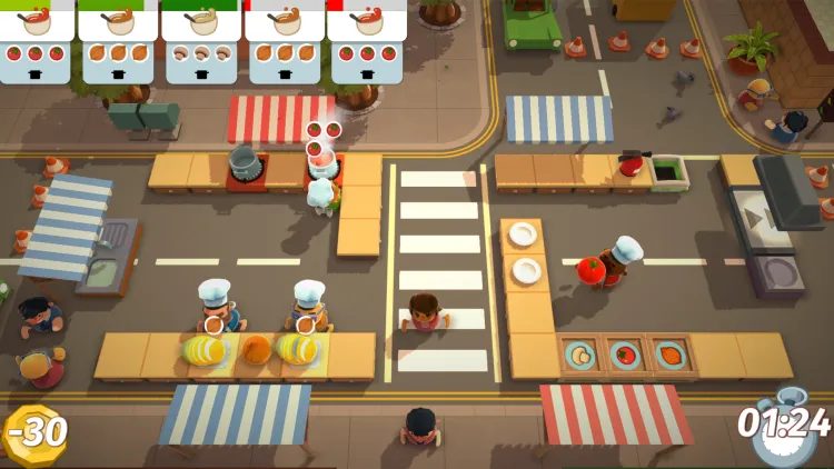 Скриншот Overcooked — 1