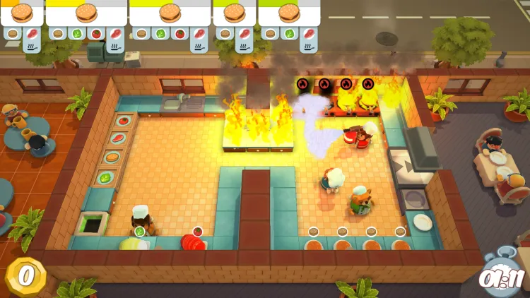Скриншот Overcooked — 3