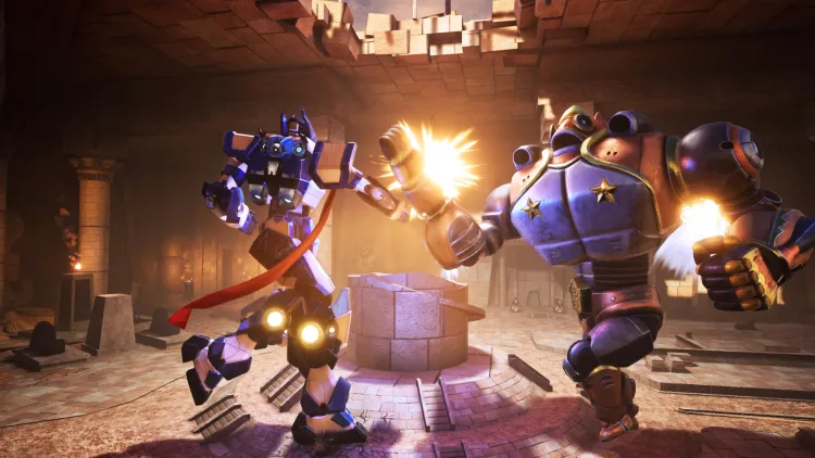 Скриншот Override: Mech City Brawl Super Mega Charged Edition — 1