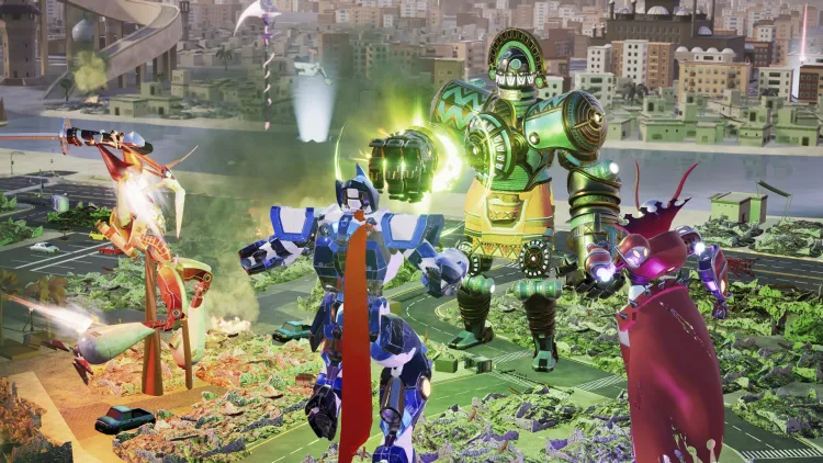 Скриншот Override: Mech City Brawl Super Mega Charged Edition — 5