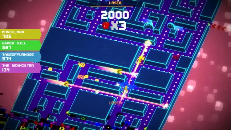 Скриншот Pac-Man 256 — 3