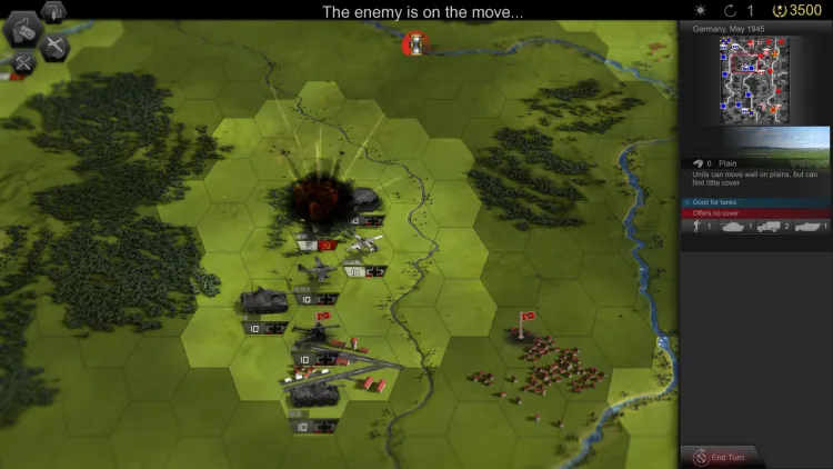 Скриншот Panzer Tactics HD — 3