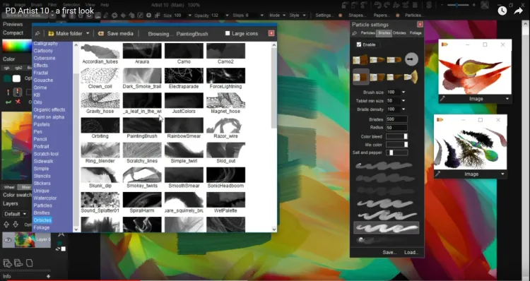 Скриншот PD Artist 10 — 2