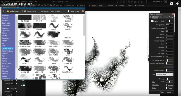 Скриншот PD Artist 10 — 3