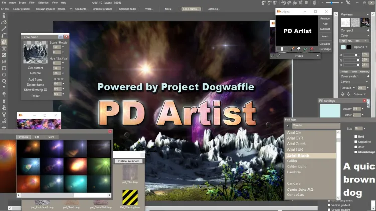 Скриншот PD Artist 10 — 5