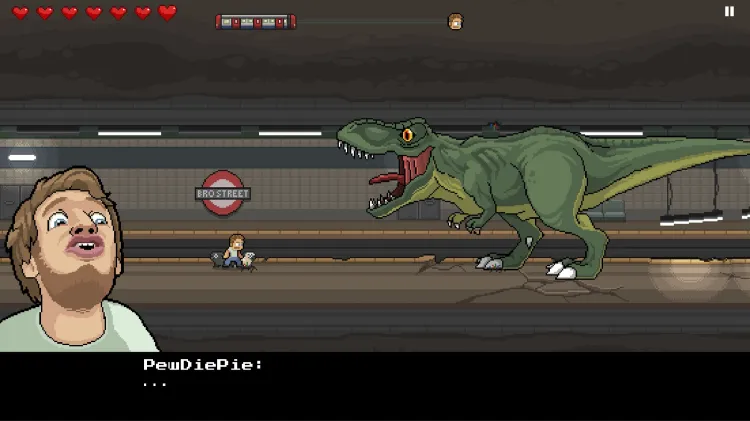 Скриншот PewDiePie: Legend of the Brofist — 2