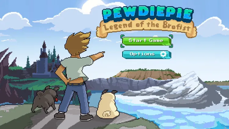Скриншот PewDiePie: Legend of the Brofist — 5