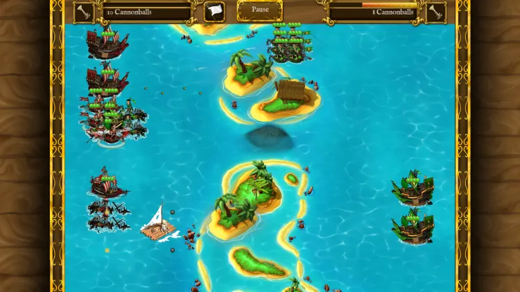 Скриншот Pirates vs Corsairs: Davy Jones's Gold — 1