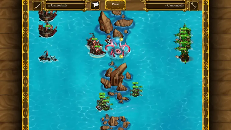 Скриншот Pirates vs Corsairs: Davy Jones's Gold — 3