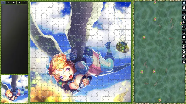 Скриншот Pixel Puzzles Illustrations & Anime - Jigsaw Pack: Angels DLC — 2