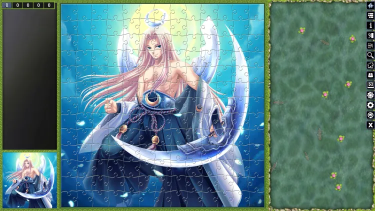 Скриншот Pixel Puzzles Illustrations & Anime - Jigsaw Pack: Angels DLC — 4