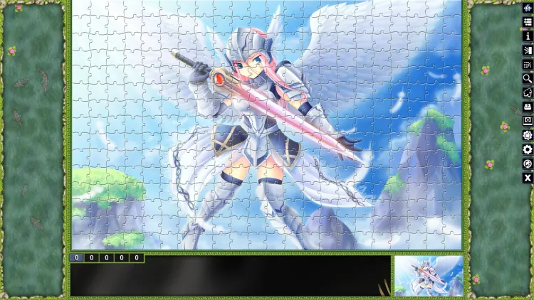Скриншот Pixel Puzzles Illustrations & Anime - Jigsaw Pack: Angels DLC — 5