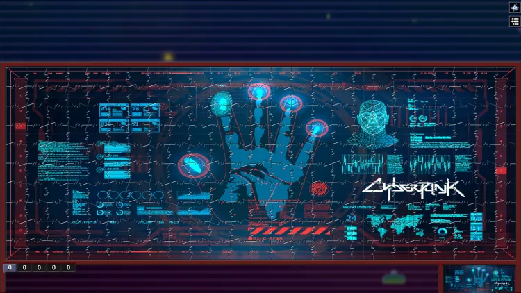 Скриншот Pixel Puzzles Illustrations & Anime - Jigsaw Pack: Cyberpunk DLC — 2