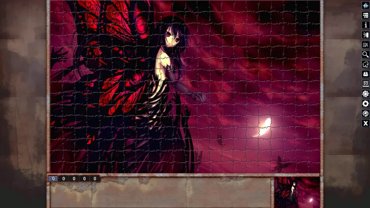 Скриншот Pixel Puzzles Illustrations & Anime - Jigsaw Pack: Dark Sided DLC — 2