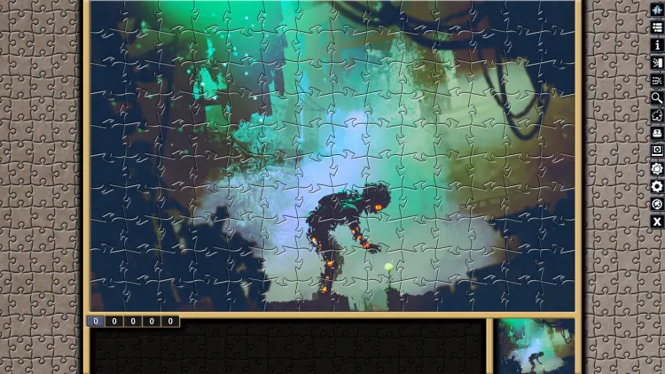 Скриншот Pixel Puzzles Illustrations & Anime - Jigsaw Pack: Distant Worlds DLC — 4